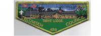 Camp Lodge Flap (gold) Tecumseh Council #439
