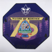 Shenandoah 75 Years Of Service Virginia Headwaters Council formerly, Stonewall Jackson Area Council #763