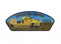 Circle Ten Council- 2017 National Scout Jamboree- Bradley Fighting Vehicle  Circle Ten Council #571