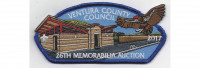 Memorabilia Auction 2017 CSP Metallic Blue Border  Ventura County Council #57