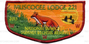 Patch Scan of National Jamboree OA flap (33103)
