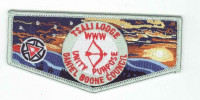 K123465 - DANIEL BOONE COUNCIL - TSALI 134 ROUND PATCH 100th FLAP Daniel Boone Council #414