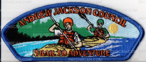 Patch Scan of Andrew Jackson Council Trail To Adventure 2017