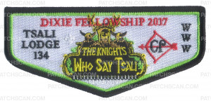 Patch Scan of The Knights Who Say Tsali Flap 