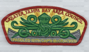 Patch Scan of I Paddled with Cap'n McCracken
