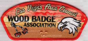 Patch Scan of Las Vegas Wood Badge Eagle CSP