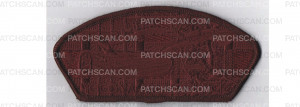 Patch Scan of Yocona Area Council Wood Badge CSP maroon