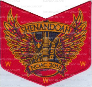 Patch Scan of Shenandoah NOAC 2018 Trader Pocket