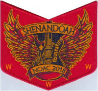 Shenandoah NOAC 2018 Trader Pocket Virginia Headwaters Council formerly, Stonewall Jackson Area Council #763