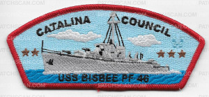 Patch Scan of Catalina Council USS Bisbee
