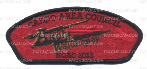 Patch Scan of AKELA WAHINAPAY 232 Fundraiser CSP (Red)