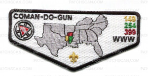 Patch Scan of Coman-Do-Gun Centennial Flap