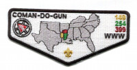 Coman-Do-Gun Centennial Flap Norwela Council #215