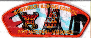 Patch Scan of Raging Bull NEIC Six Flags 2017 National Jamboree