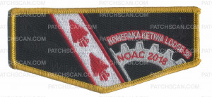 Patch Scan of Konepaka Ketiwa Lodge 38 NOAC 2018 flap 