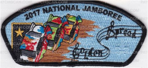 Patch Scan of National Jamboree 2017 Cadillac Ranch 