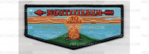 Patch Scan of 10th Anniversary Flap (PO 100741)