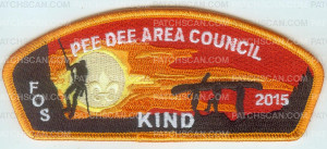 Patch Scan of Pee Dee Area Council- FOS 2015 (KIND) 