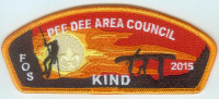 Pee Dee Area Council- FOS 2015 (KIND)  Pee Dee Area Council #552 - merged with Indian Waters Council #553
