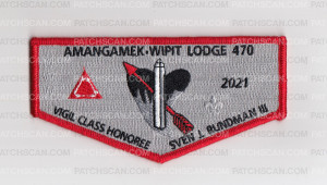 Patch Scan of 2021 Vigil Class Honoree OA Flap