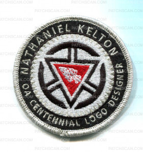 Patch Scan of Nathaniel Kelton - OA Centennial Logo Designer