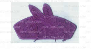 Patch Scan of Popcorn Sales purple ghost
