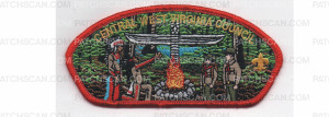 Patch Scan of Camp Mahonegon Commemorative CSP #5 (PO 87279)