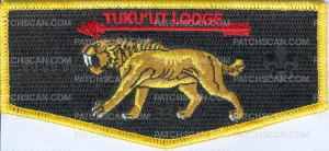 Patch Scan of Tuku"ut Lodge Pocket flap