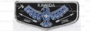 Patch Scan of Kawida Lodge Flap 2016