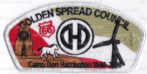 Patch Scan of Golden Spread Eagle CSP-Camp Don Harrington