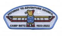 Pathway to Adventure Council Camp Betz CSP light blue border Pathway to Adventure Council #