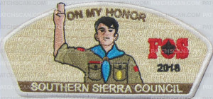 Patch Scan of On My Honor CSP Southern Sierra Council 