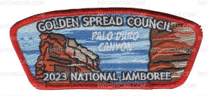Patch Scan of P24859B 2023 National Jamboree Set