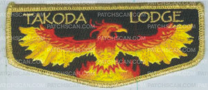 Patch Scan of Takoda Lodge flap