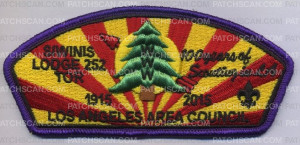 Patch Scan of Siwinis Lodge 252 TOR - CSP 100 years