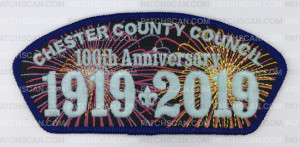 Patch Scan of 100th Anniversary CSP