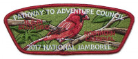 P23997 2017 Pathway to Adventure Jamboree Patches Pathway to Adventure Council #