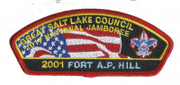 GSLC 2017 National Jamboree 2001 JSP Great Salt Lake Council #590 merged with Trapper Trails Council