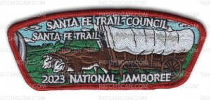 Patch Scan of P24885C 2023 National Jamboree Set