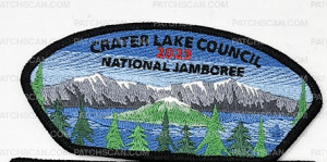 Patch Scan of Crate Lake 2023 National Jamboree CSPs