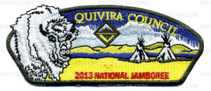 Patch Scan of 2013 Jamboree- Quivira Council- #212593 