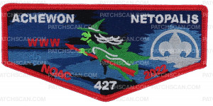 Patch Scan of Achewon Netopalis NOAC 2022 Flap (Colored)