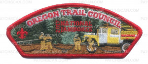 Patch Scan of Oregon Trail Council Crater Lake Council 2017 National Jamboree JSP KW2108