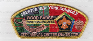 Patch Scan of GNYC 2020 2th Annual Critter Dinner CSP