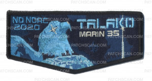 Patch Scan of Talako No NOAC 2020 blue flap