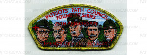 Patch Scan of Friends of Scouting CSP-Founders' Series (PO 101691)