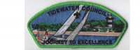 Tidewater JTE green border Tidewater Council #596