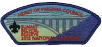 2013 National Jamboree Jsp #2- Heart Of Virginia Council- 209685 Heart of Virginia Council #602
