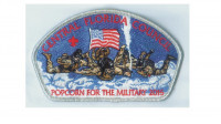 Popcorn For The Military CSP Marines silver border Central Florida Council #83
