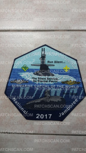 Patch Scan of CRC National Jamboree 2017 Back Patch #2